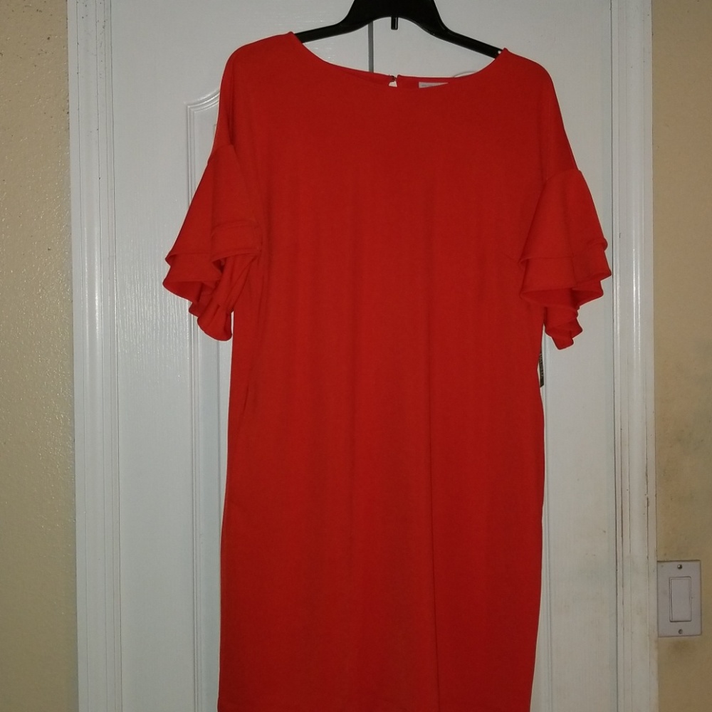 Red dress